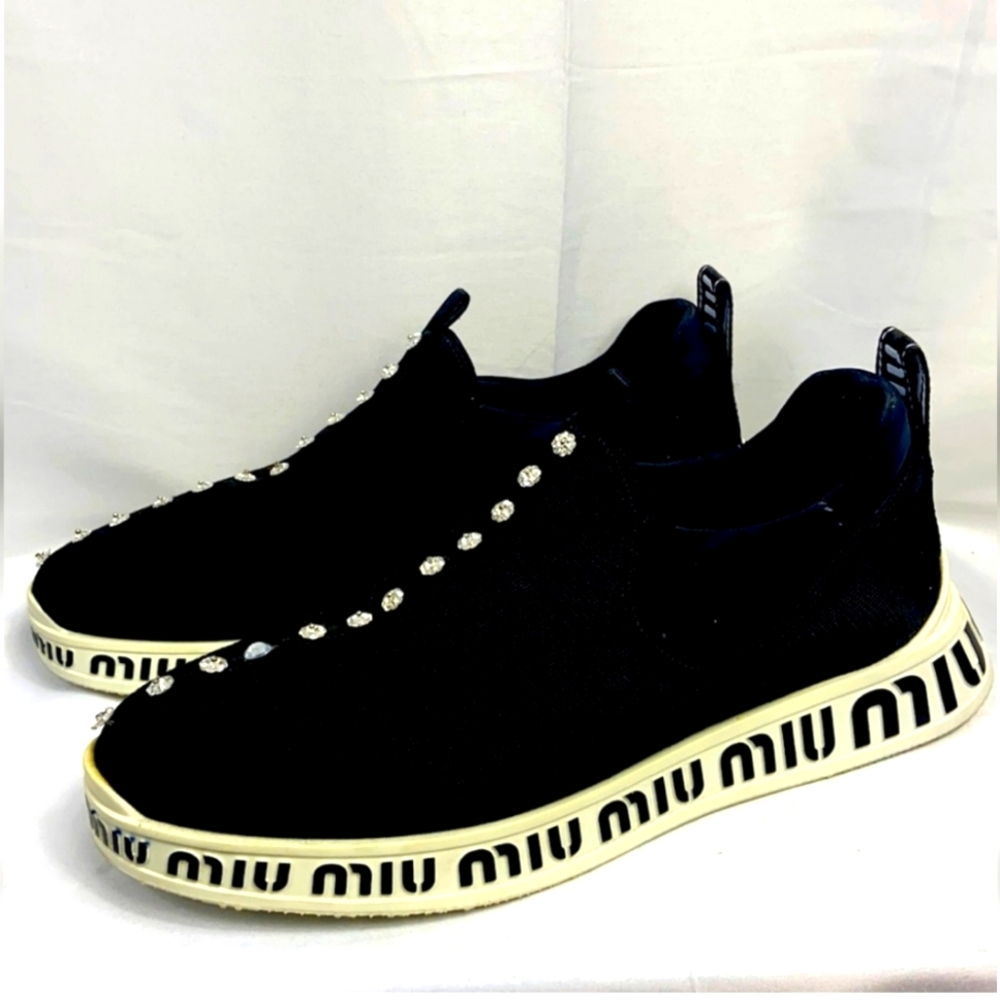 Miumiu Jewel Trainers EU41.5/US10